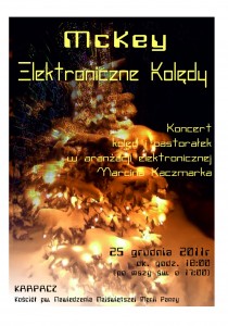 Koncert elektronicznych kolęd